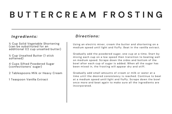 Buttercream Frosting